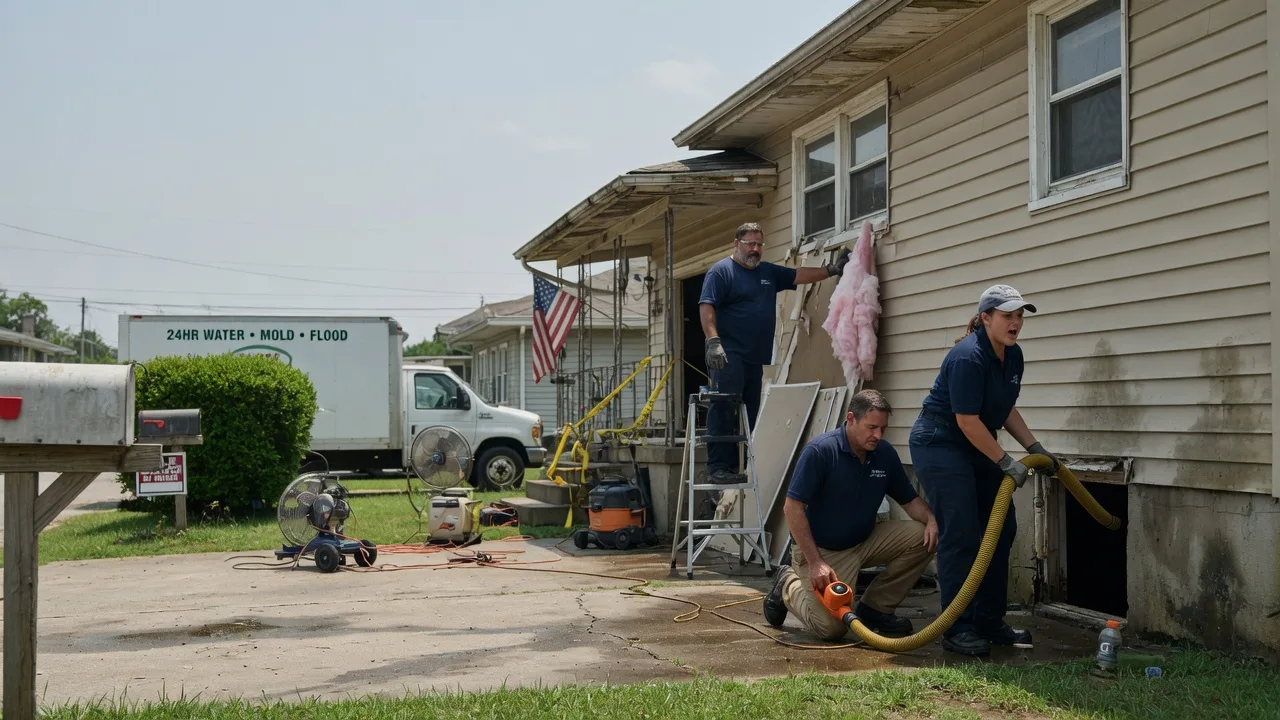 Water Damage Repair in Manakin Sabot, VA near me